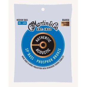 C.F. Martin MA4850 SP Bass Acoustic SP 4 String Bass Medium (.045 - .105) 92/8 Phosphor Bronze